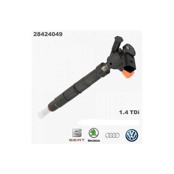 Injecteur 28424049 ECHANGE Réparation DELPHI CRInjecteurs HYUNDAI i20 1.1 CRDi 75 CV DELPHI (R00201D)